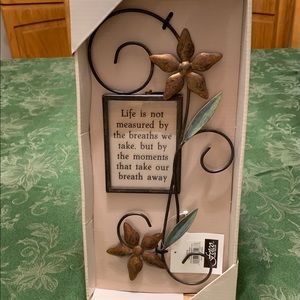 BNIB Wall Decor with Quote